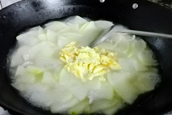 节瓜鸡蛋瘦肉汤的做法图解7
