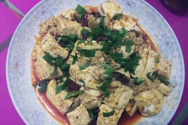 肉末豆腐
