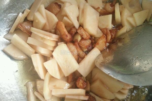 油菜炖豆腐的做法图解8