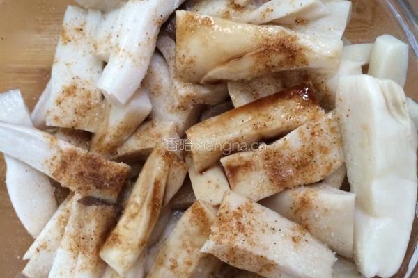 凉拌杏鲍菇的做法图解4