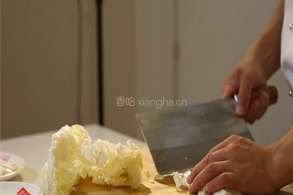 醋溜大白菜的做法图解1