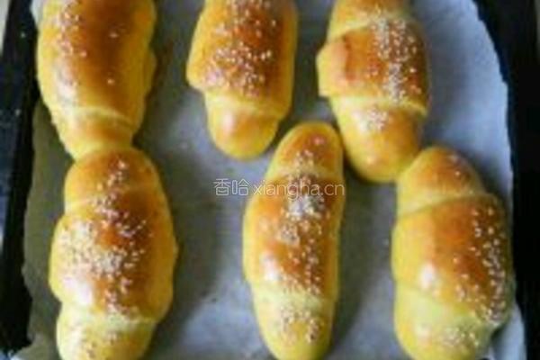 葡萄干胡萝卜面包卷的做法图解15