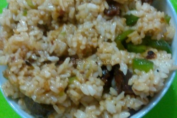 腊肠炒饭
