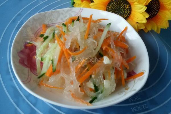凉拌石花菜的做法图解5