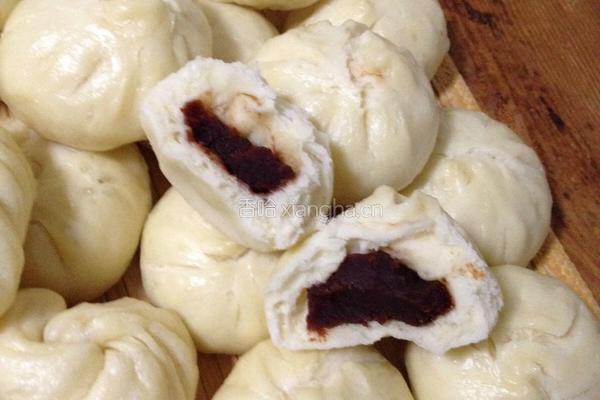自制豆沙包