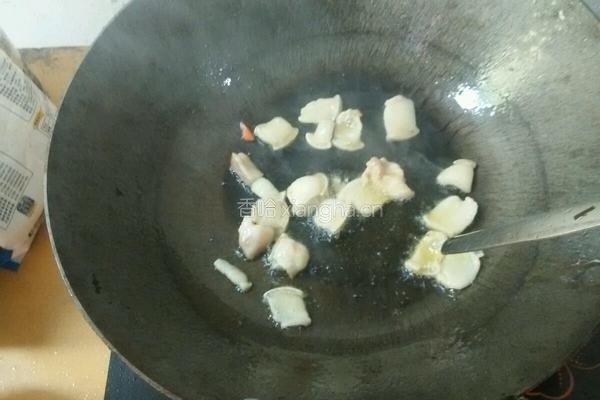 毛豆炒肉的做法图解4