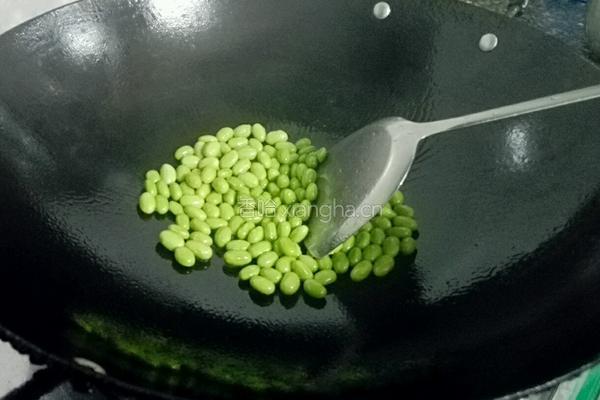 毛豆冬菇煮豆腐的做法图解4