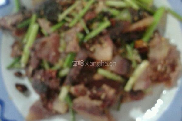 干煸猪头肉的做法图解4