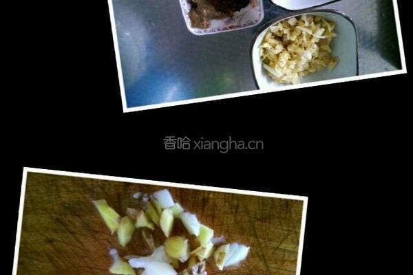 泡菜肉末炒粉皮的做法图解2