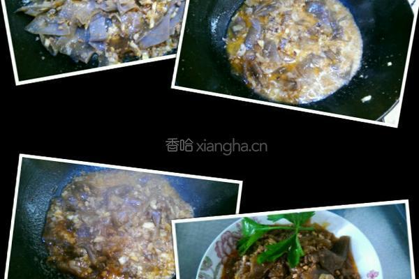 泡菜肉末炒粉皮的做法图解4