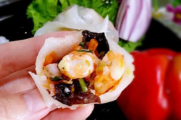 水晶虾饺的做法图解6