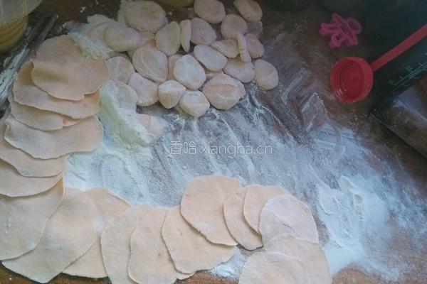 牛肉胡萝卜馅、猪肉香菇馅饺子的做法图解5