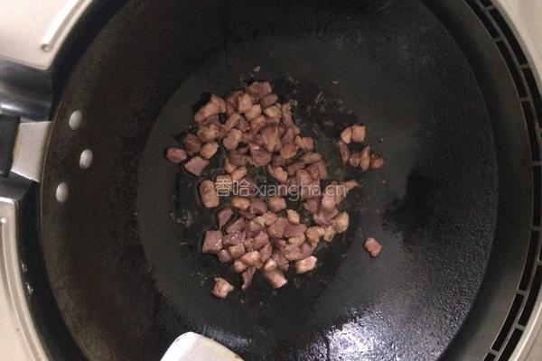 肉丁毛豆的做法图解6