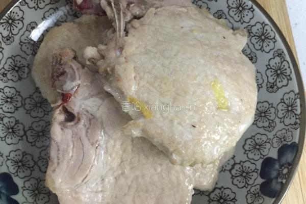 红烧大排的做法图解4