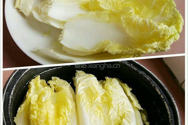 木耳娃娃菜肉片的做法图解3