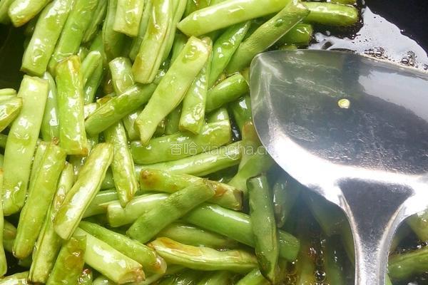 干煸四季豆的做法图解1