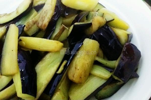 蒜香烧茄子的做法图解3