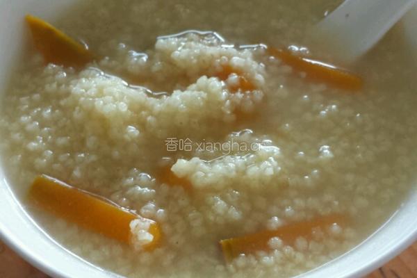 小米南瓜粥的做法图解1