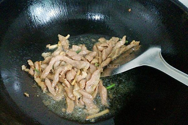 三丝炒意面的做法图解5