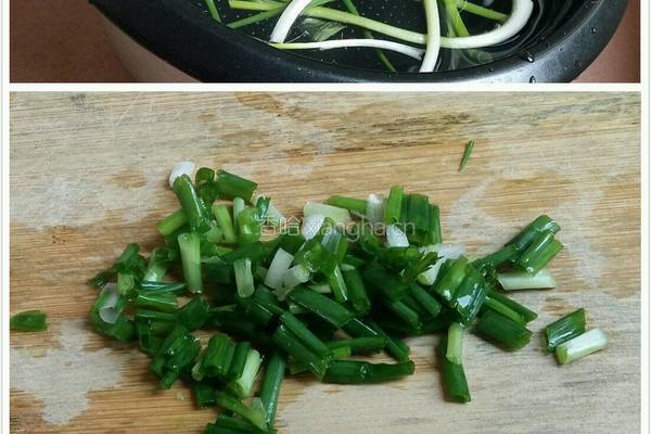 香葱土豆胡萝卜丁的做法图解2