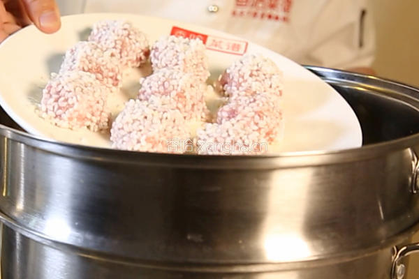 珍珠丸子的做法图解6