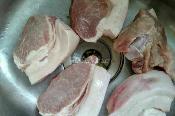 黄瓜炒肉的做法图解3