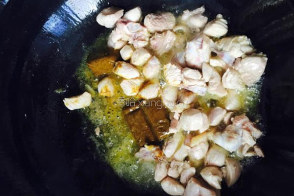 咖喱土豆鸡肉的做法图解4