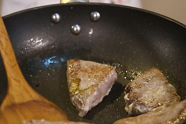 法式黑椒牛排的做法图解6