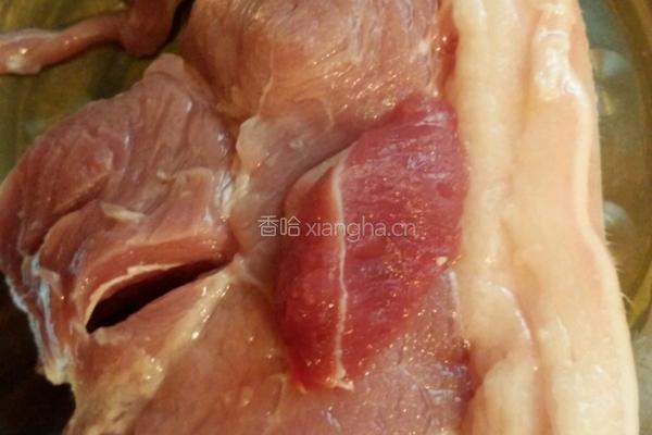 酱爆五花肉的做法图解1