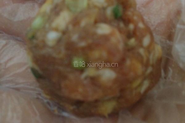 珍珠糯米圆子的做法图解3