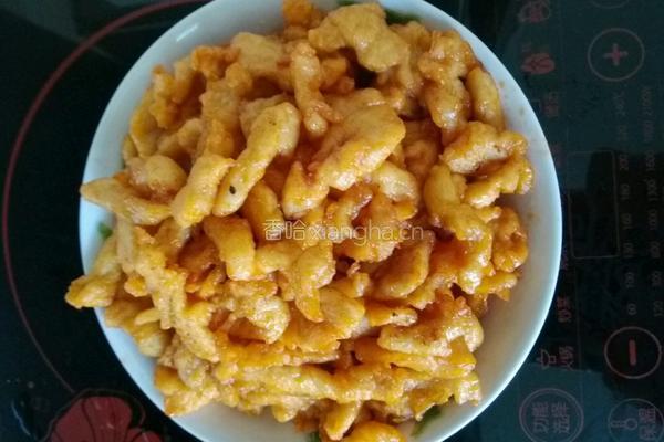 番茄鸡柳的做法图解4