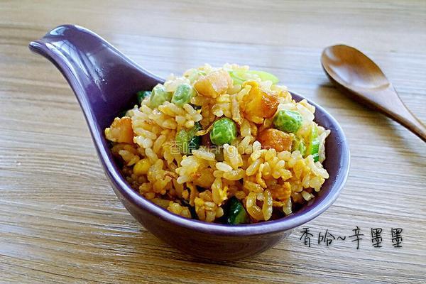 培根蛋炒饭的做法图解7