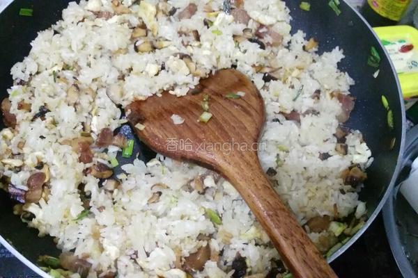 腊味糯米饭的做法图解12