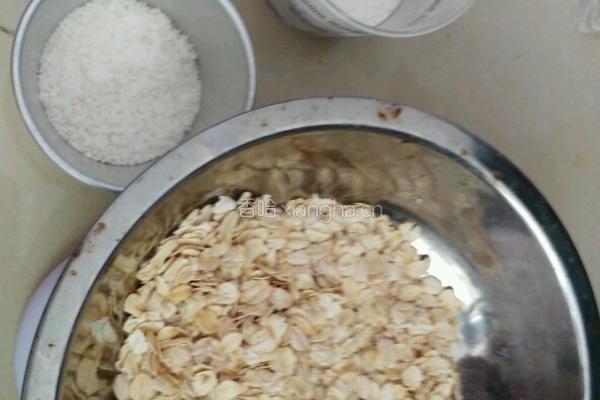 燕麦脆饼的做法图解1