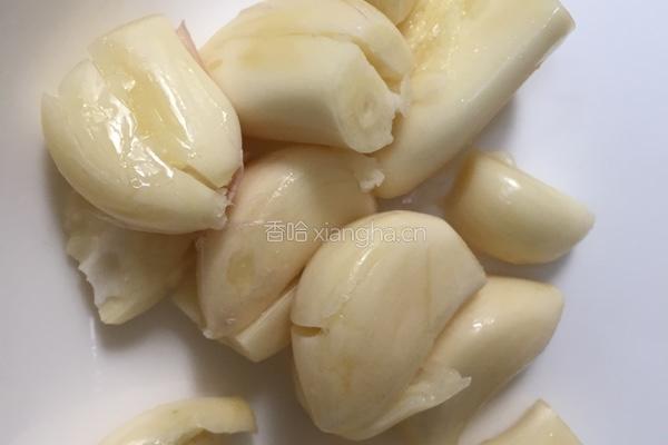 蒜香芥蓝的做法图解1