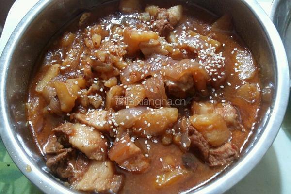 土豆烧肉
