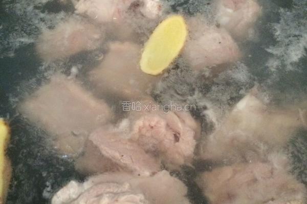 冬瓜排骨汤的做法图解3