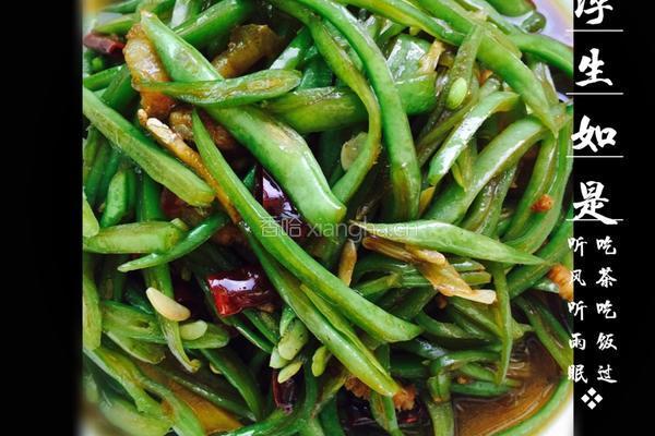 肉丝刀豆的做法图解6