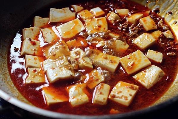 麻婆豆腐的做法图解10