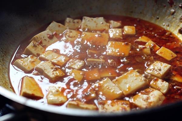 麻婆豆腐的做法图解12