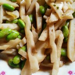 豆炒糖醋藕丝的做法[图]