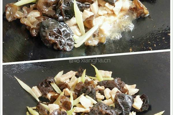芹菜黑木耳肉片的做法图解10