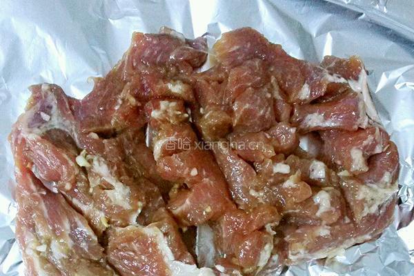 伍仁叉烧广式月饼的做法图解2