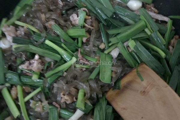 生菜包客家炒薯粉的做法图解3