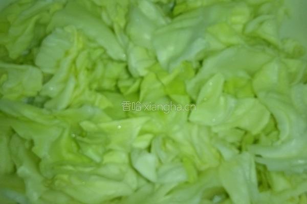 酱爆圆白菜的做法图解1