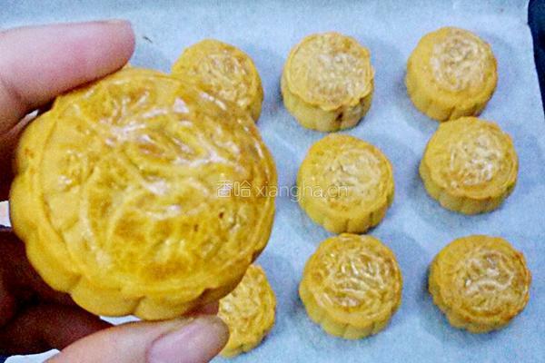 南瓜馅广式月饼的做法图解16