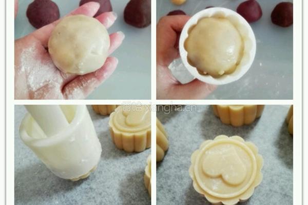 广式豆沙月饼的做法图解9