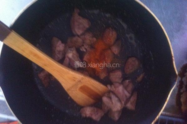 爆炒鸡肝的做法图解5