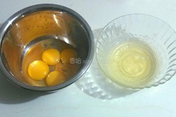 可可提子蛋糕的做法图解1