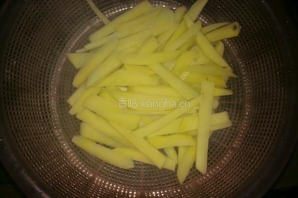 自制香脆薯条的做法图解4
